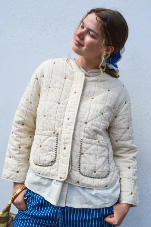 Leon & Harper Vahala Quilt Ecru Jacket