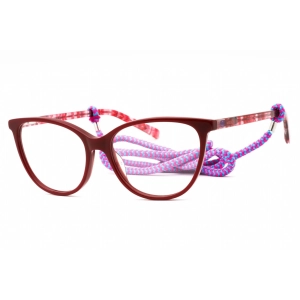 M Missoni Women's Eyeglasses - Burgundy Cat Eye Full Rim Frame | MMI 0067 0LHF 00