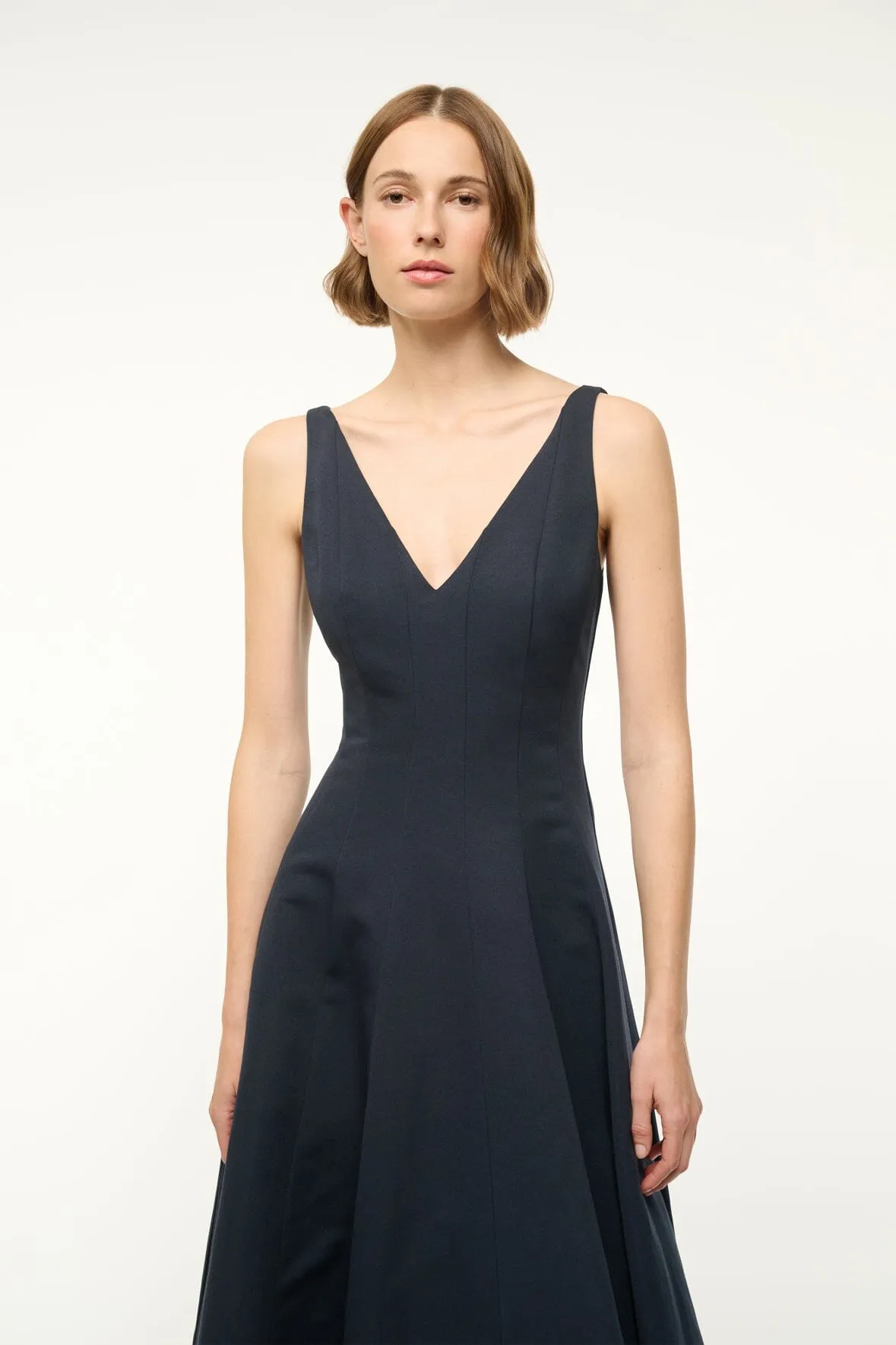 MARIETA DRESS | NAVY