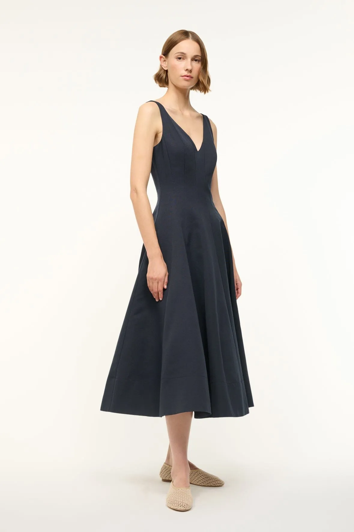 MARIETA DRESS | NAVY