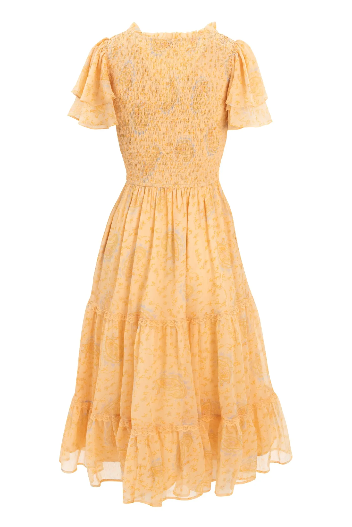 Meg Dress in Yellow