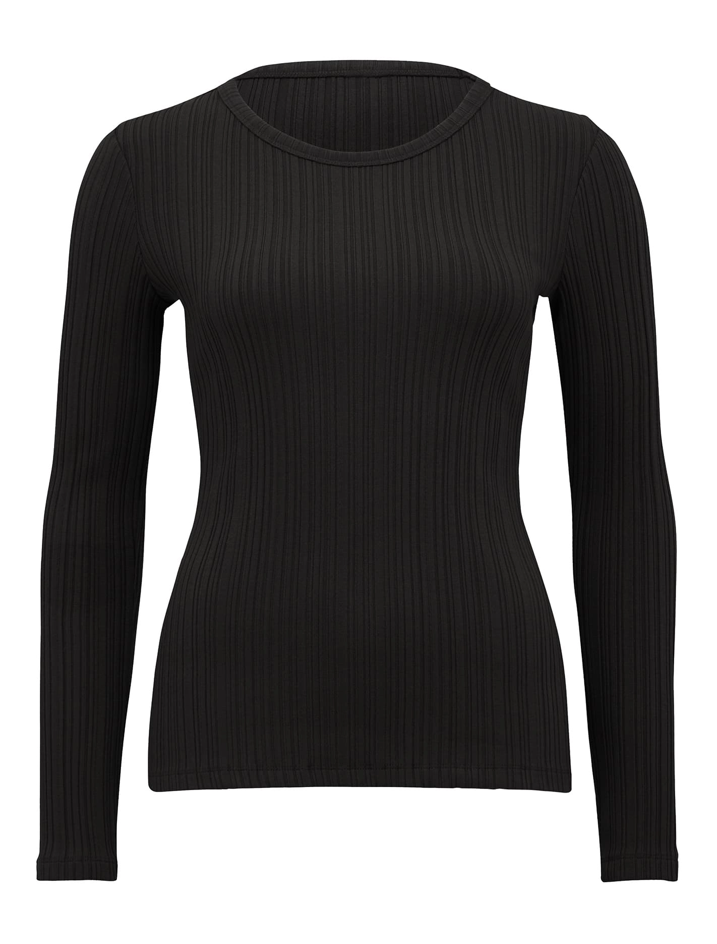 Meghan Rib Crew Neck Top