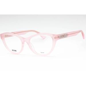 Moschino Women's Eyeglasses - Pink Acetate Cat Eye Shape Full Rim Frame | MOS623 35J