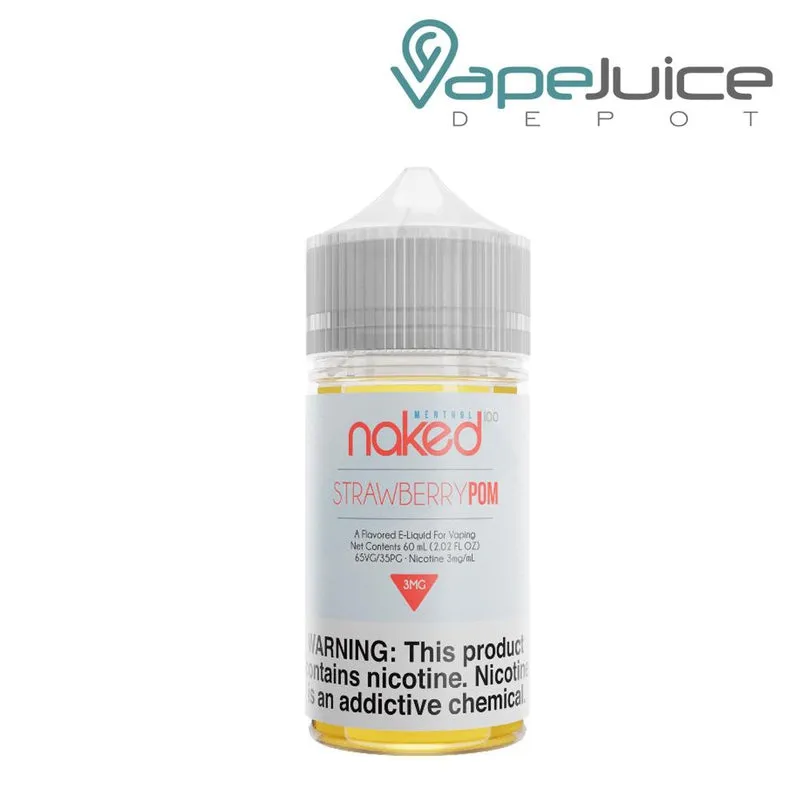 Naked 100 Menthol Strawberry Pom eLiquid 60ml
