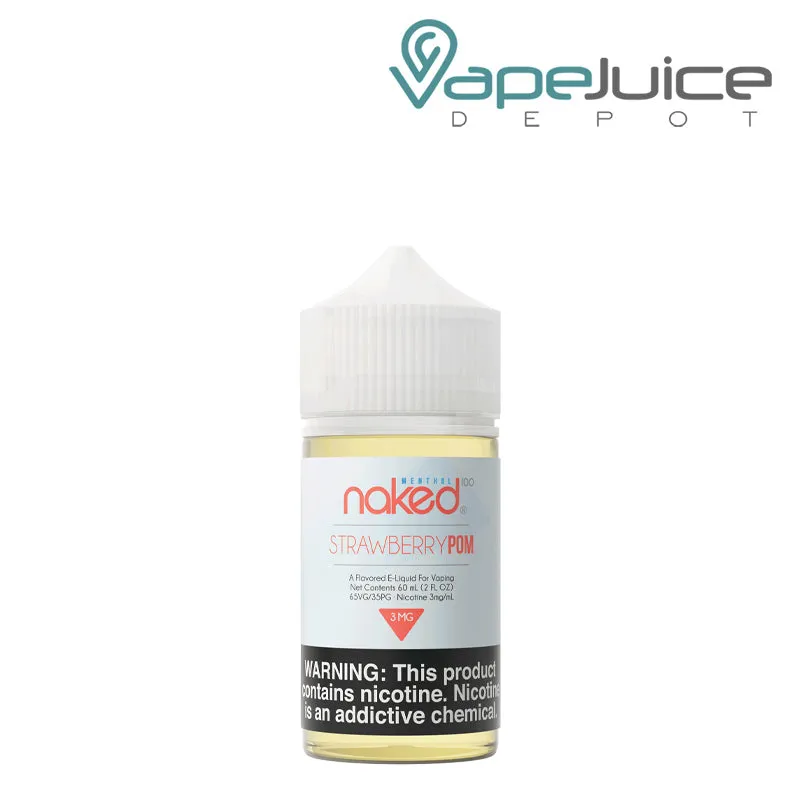 Naked 100 Menthol Strawberry Pom eLiquid 60ml