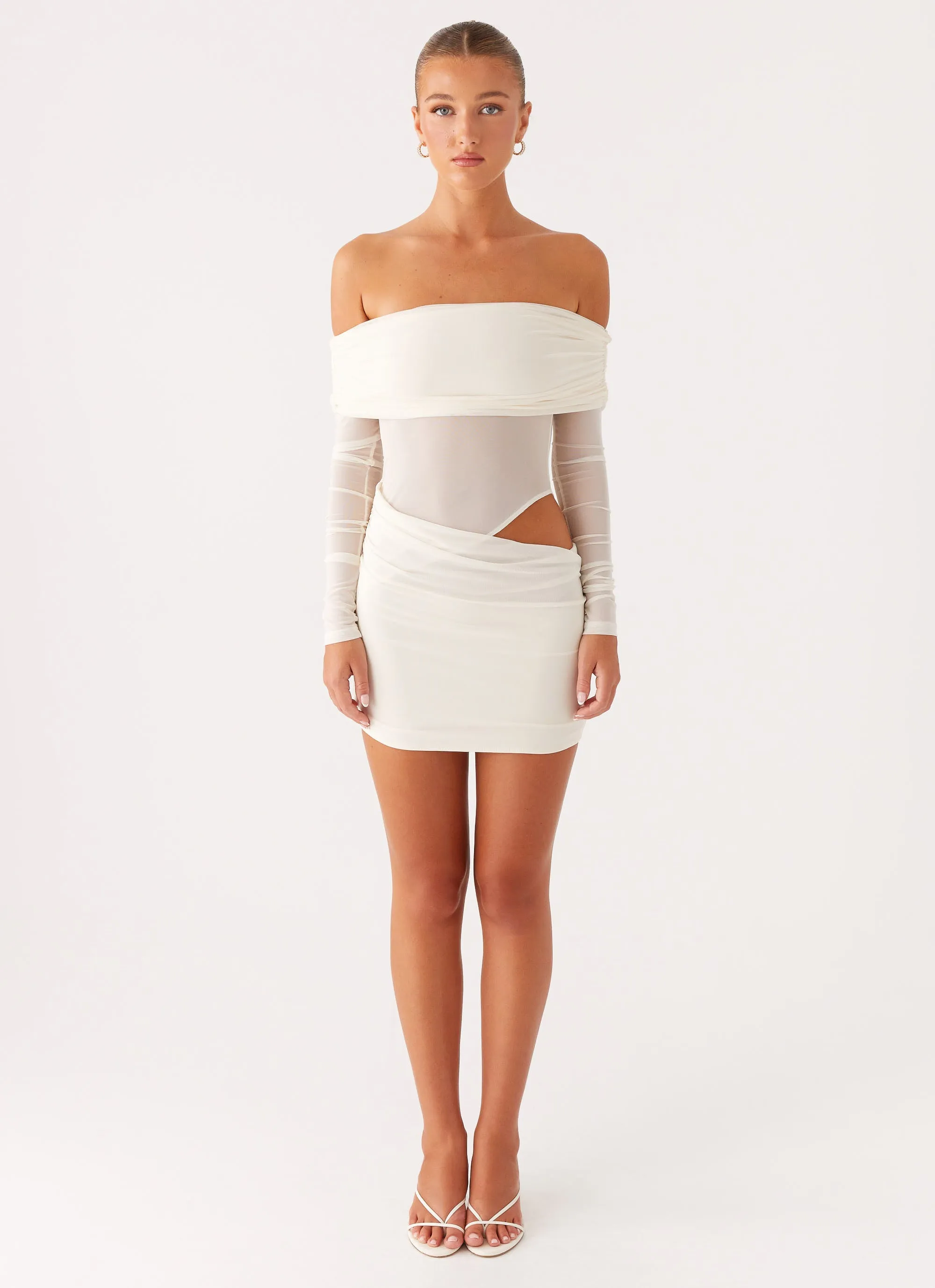 No Doubt Mini Dress - Ivory