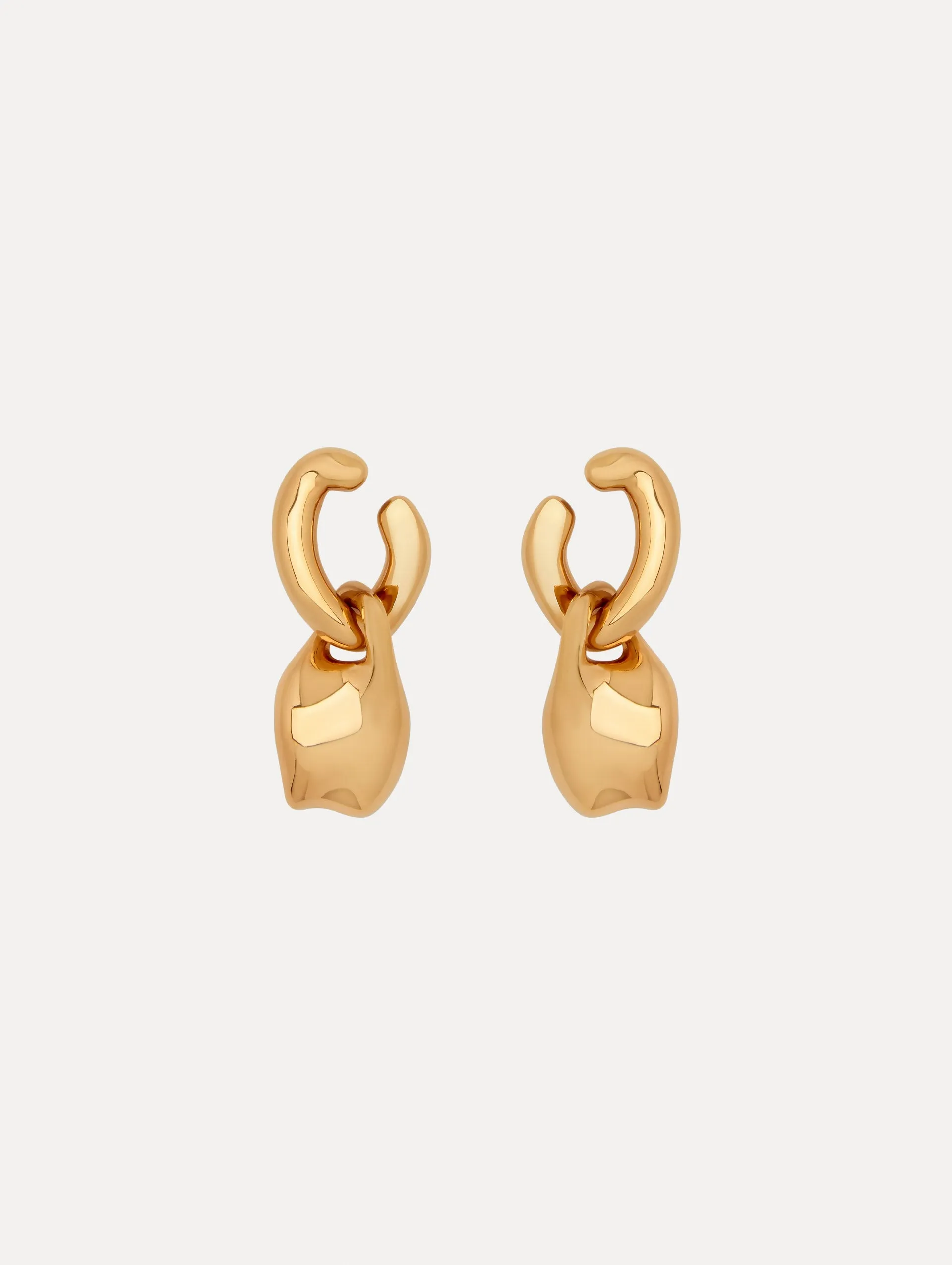 O Double Drop Earrings