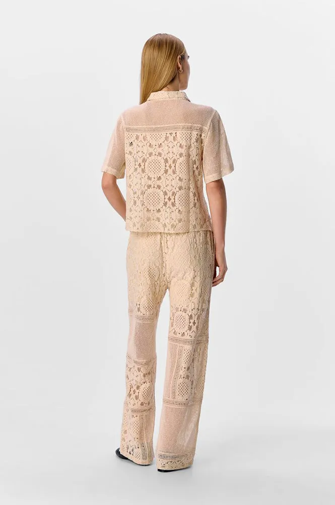 Object Vulia Sandshell Crochet Shirt