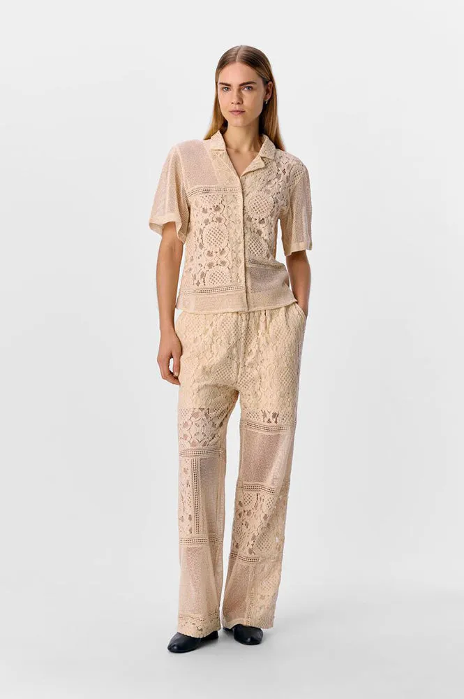 Object Vulia Sandshell Crochet Shirt