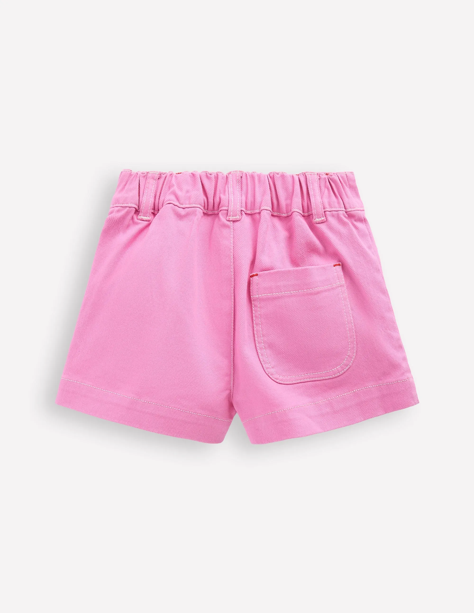Patch Pocket Shorts-Vintage Mauve