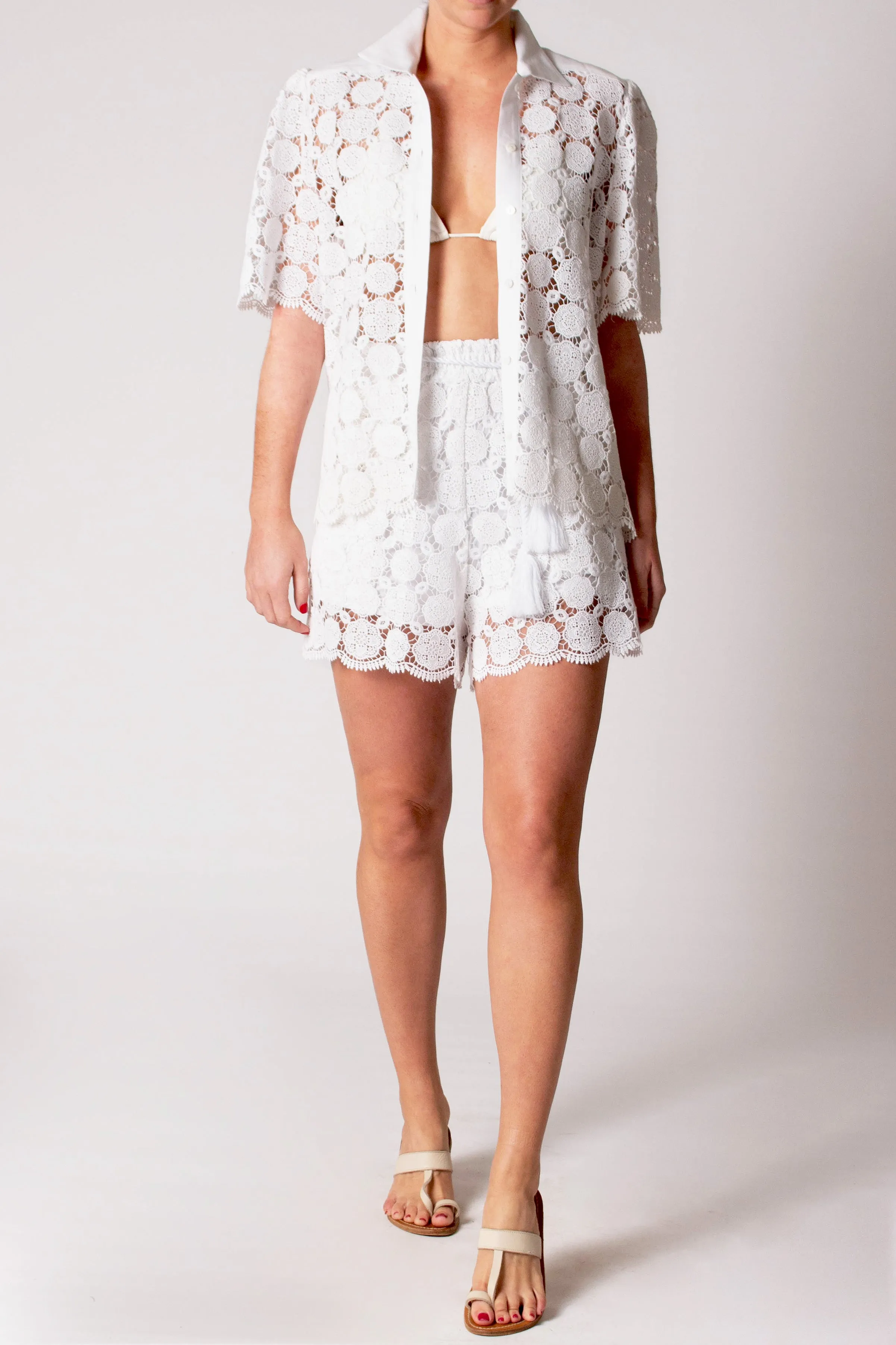 Petunia Doily Lace Blouse