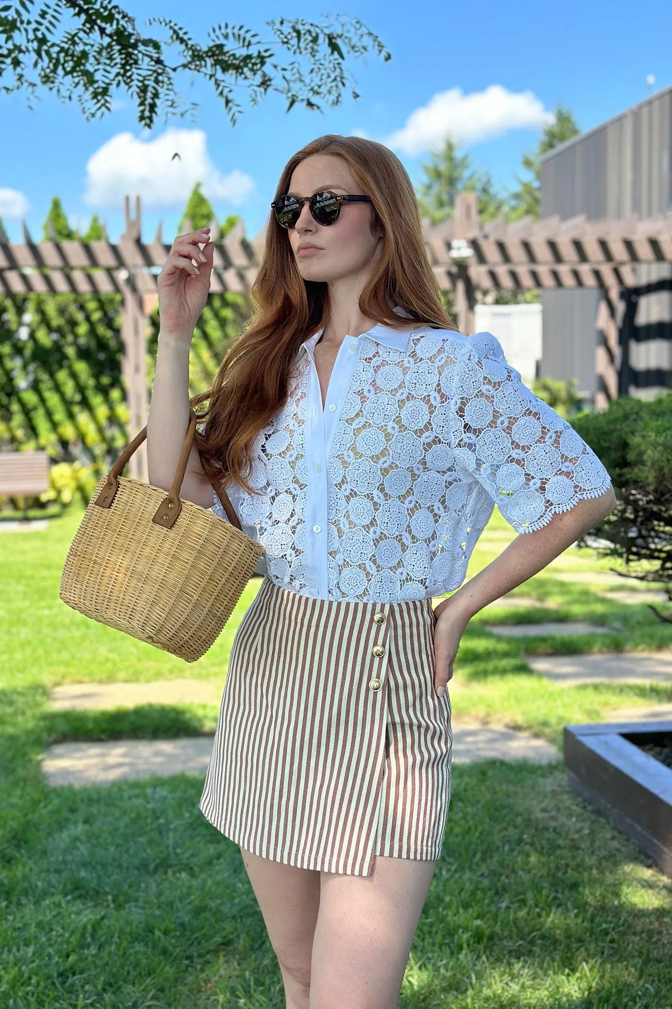 Petunia Doily Lace Blouse