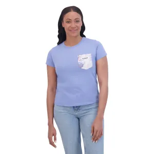 Pocket Tee Women's - Hydrangea