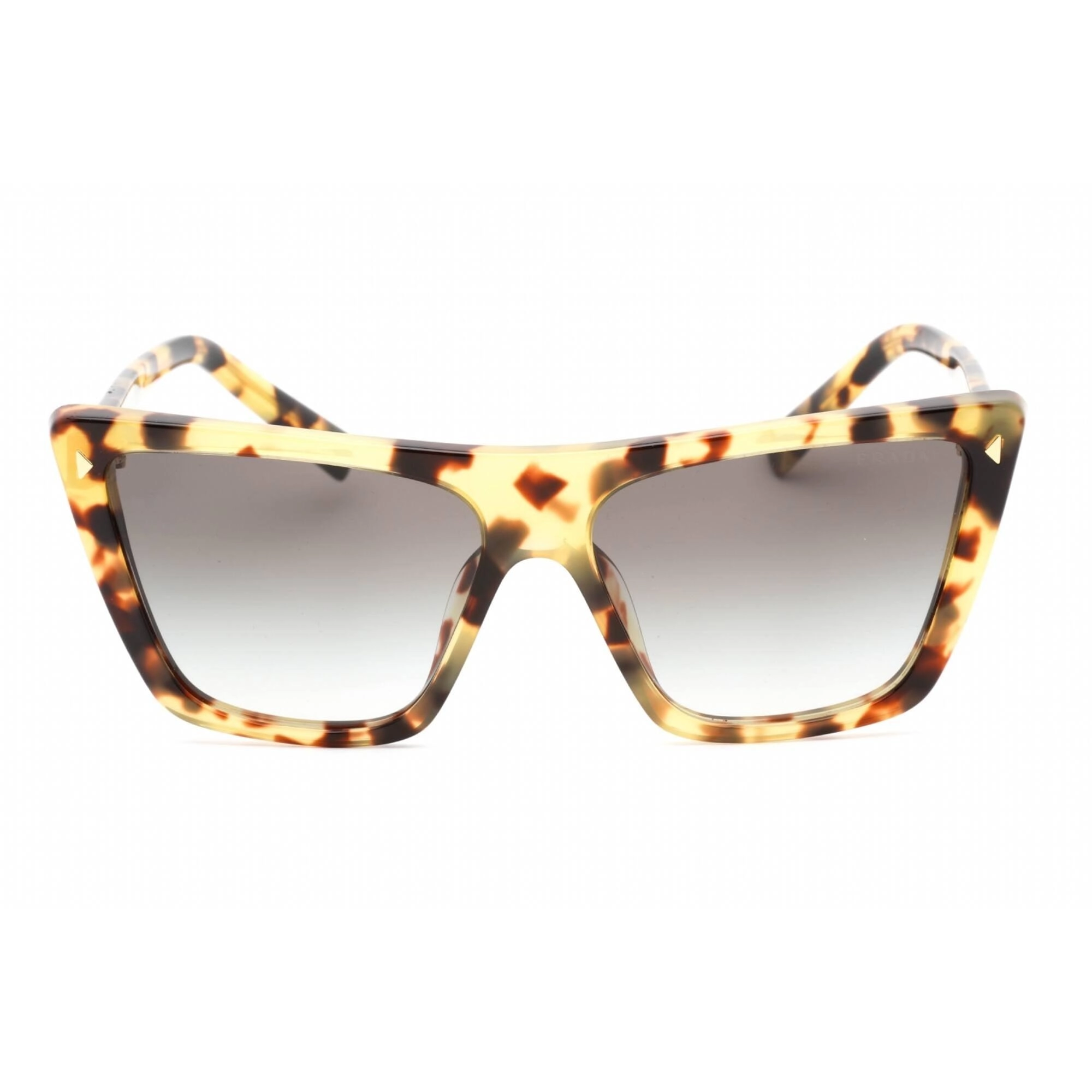 Prada Women's Sunglasses - Cat Eye Shape Frame Grey Gradient Lens | 0PR 21ZS 7S00A7