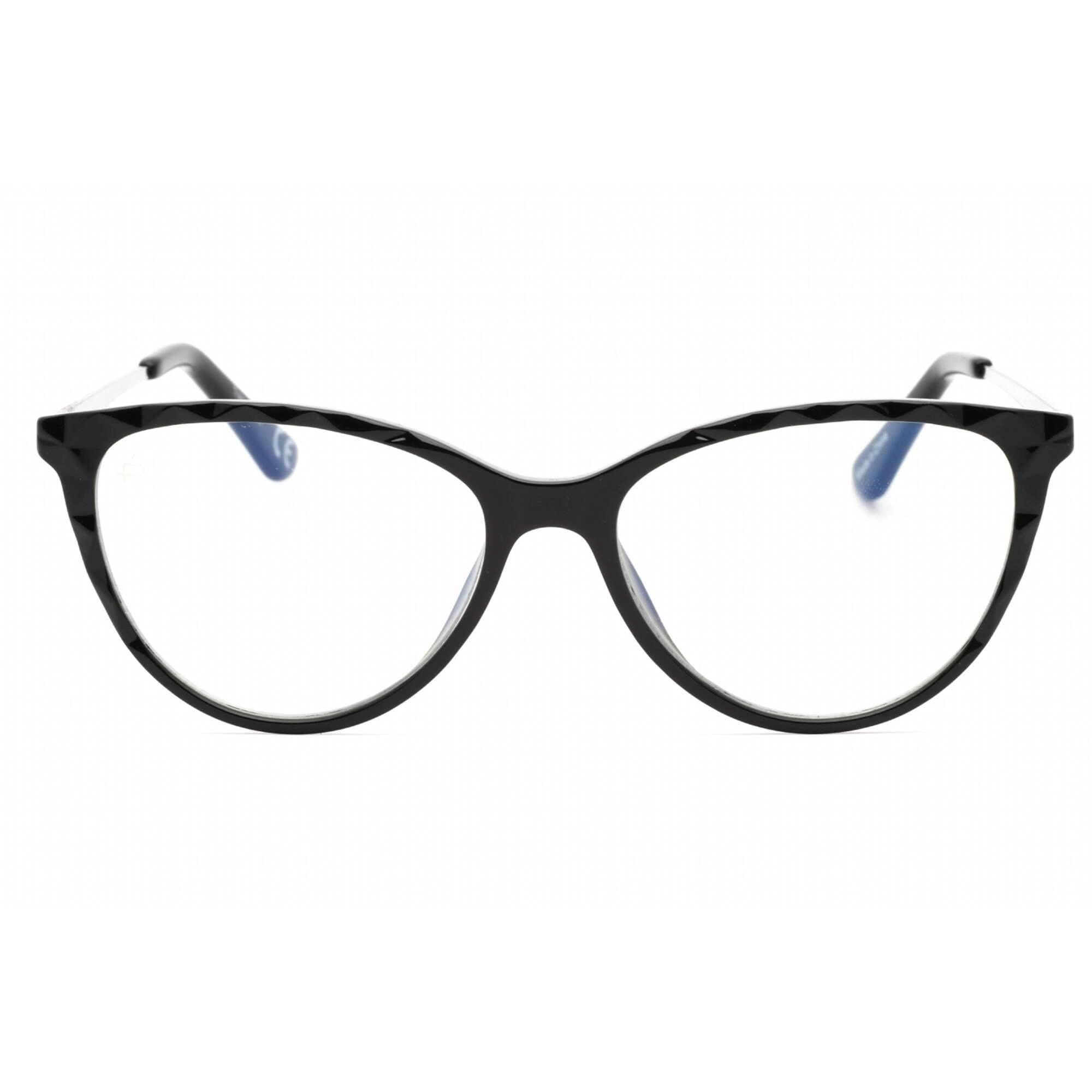 Prive Revaux Women's Eyeglasses - Full Rim Plastic Cat Eye Frame | Zoe Caviar Black