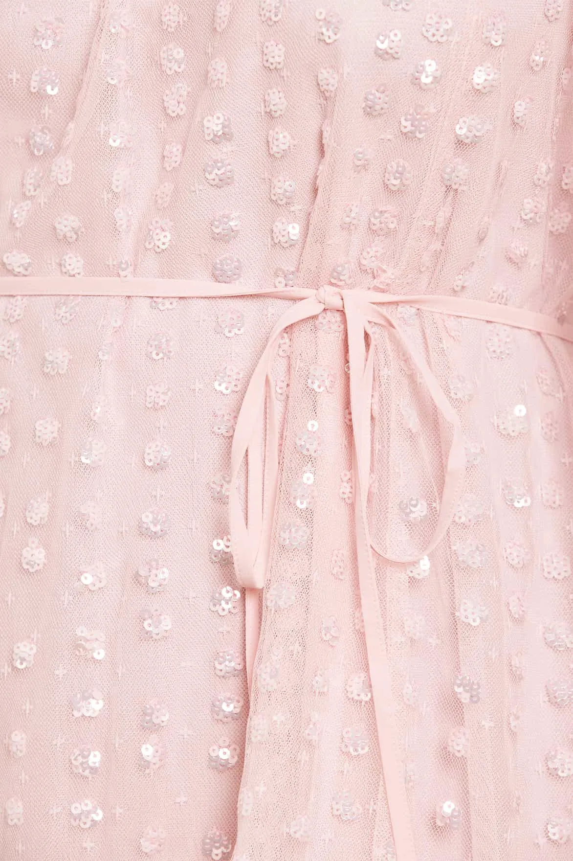 Raindrop Smocked Gloss Off-Shoulder Micro Mini Dress