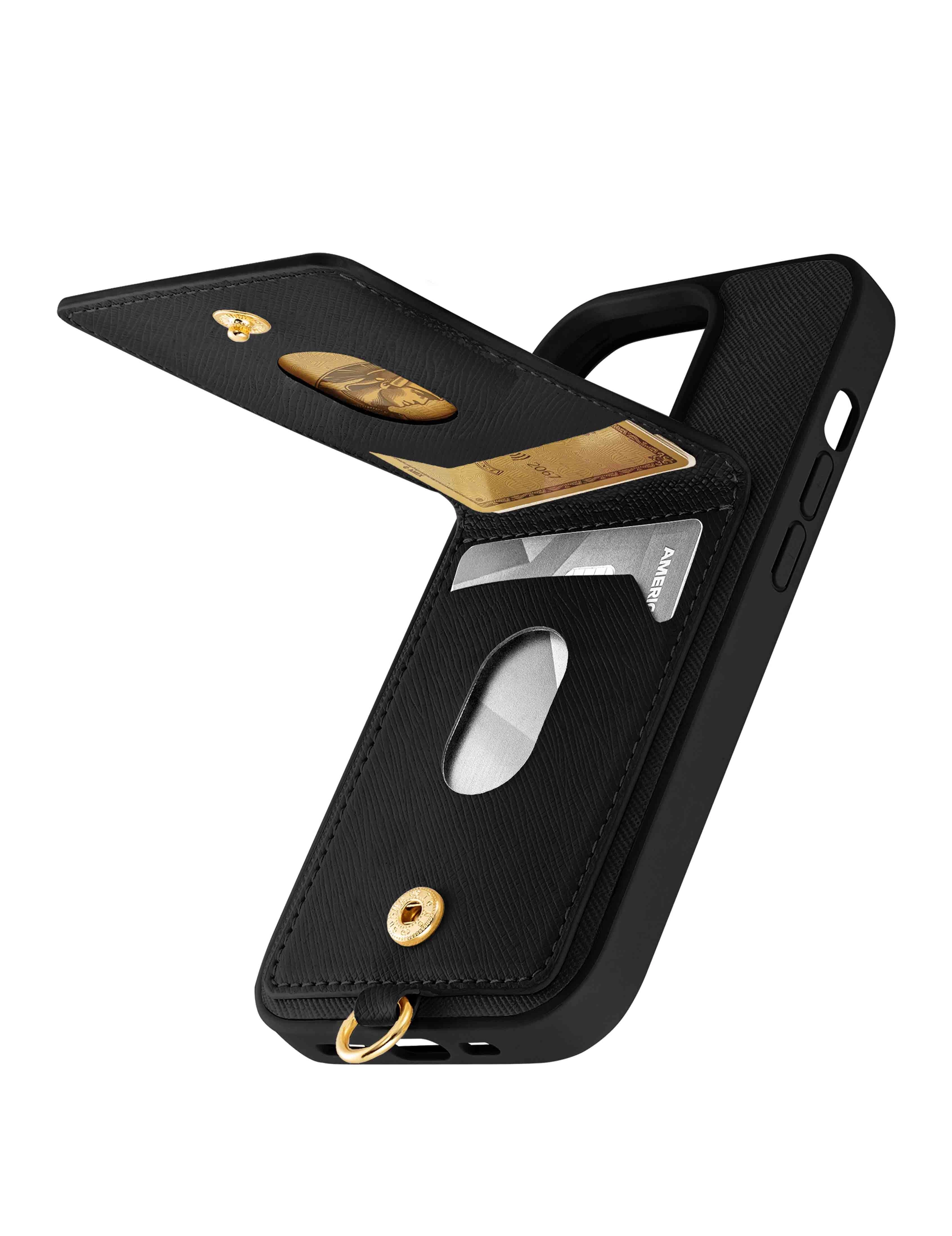 Saffiano Vegan Leather iPhone® 14 Pro Max Case