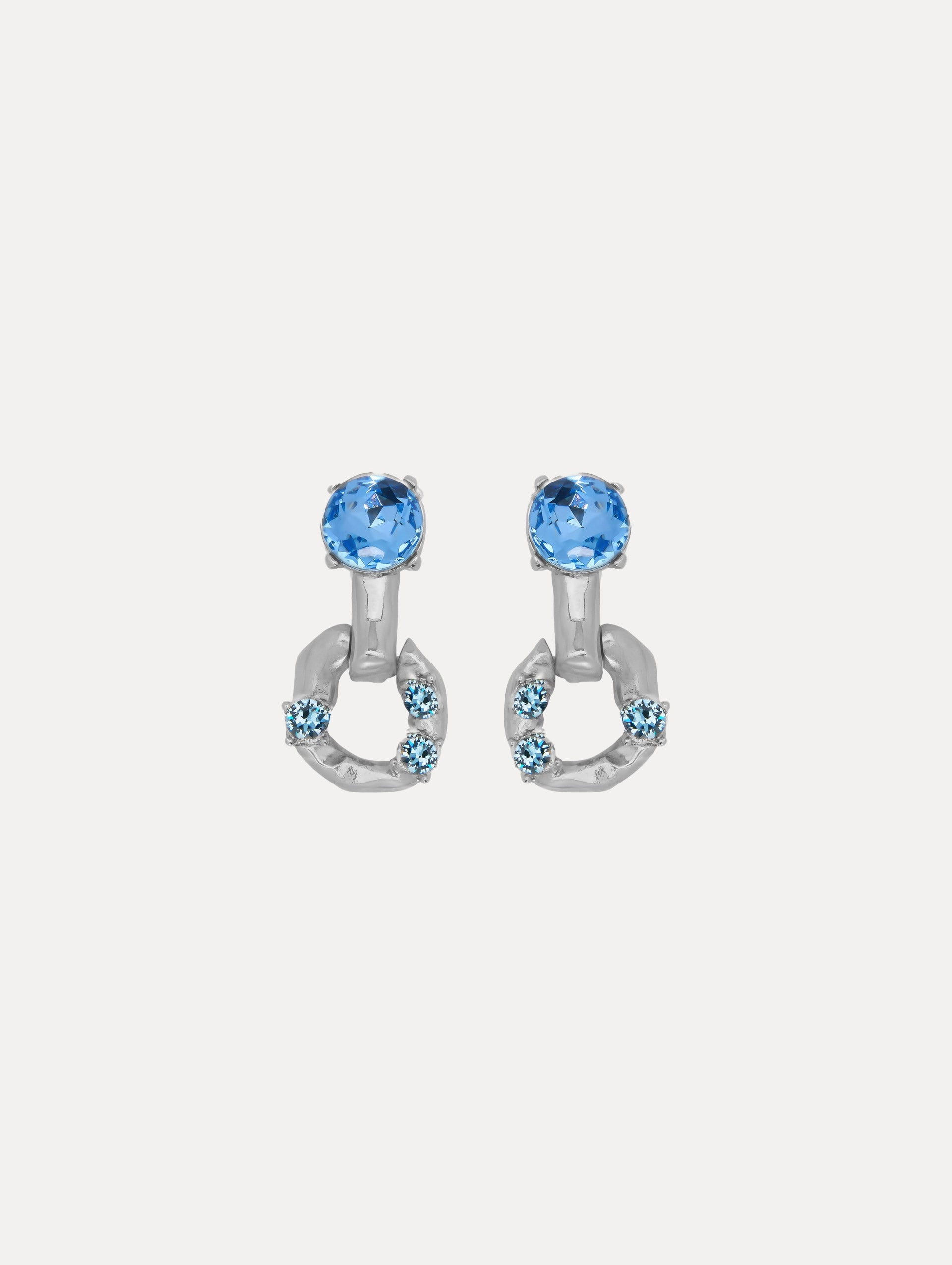 Scramble Chain-Link Earrings
