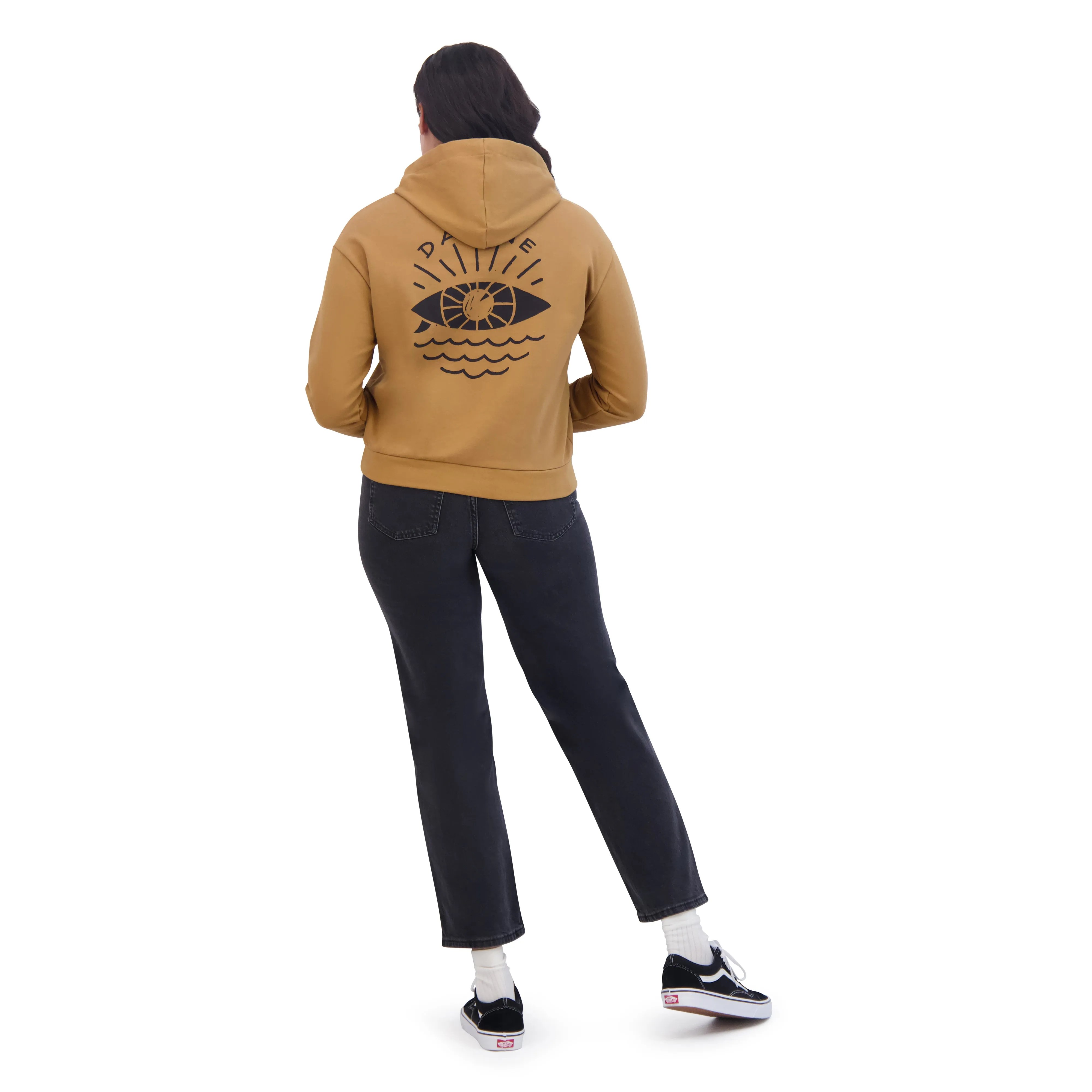 Shorter Hoodie Women's - Bistre
