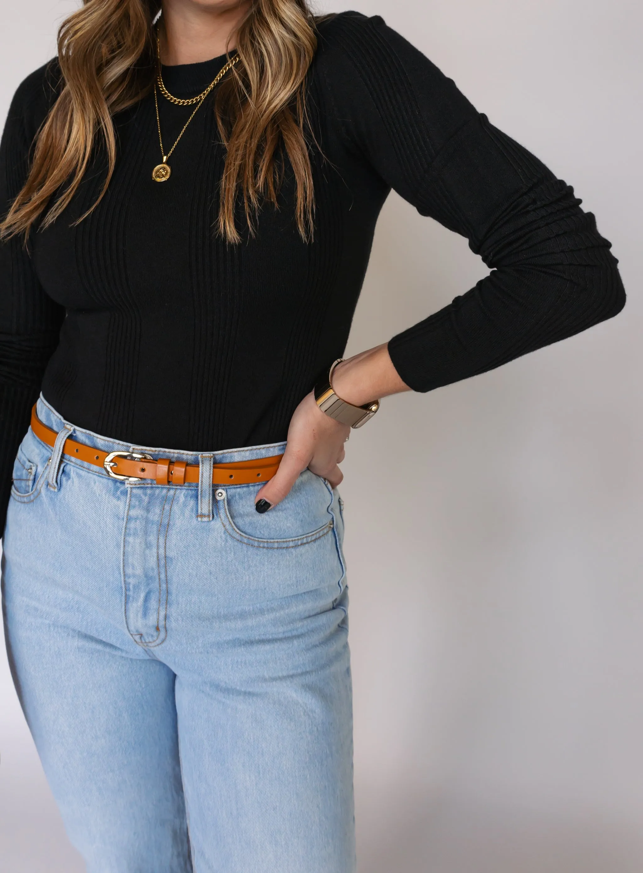 Simple Belt - Camel