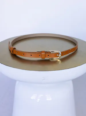 Simple Belt - Camel