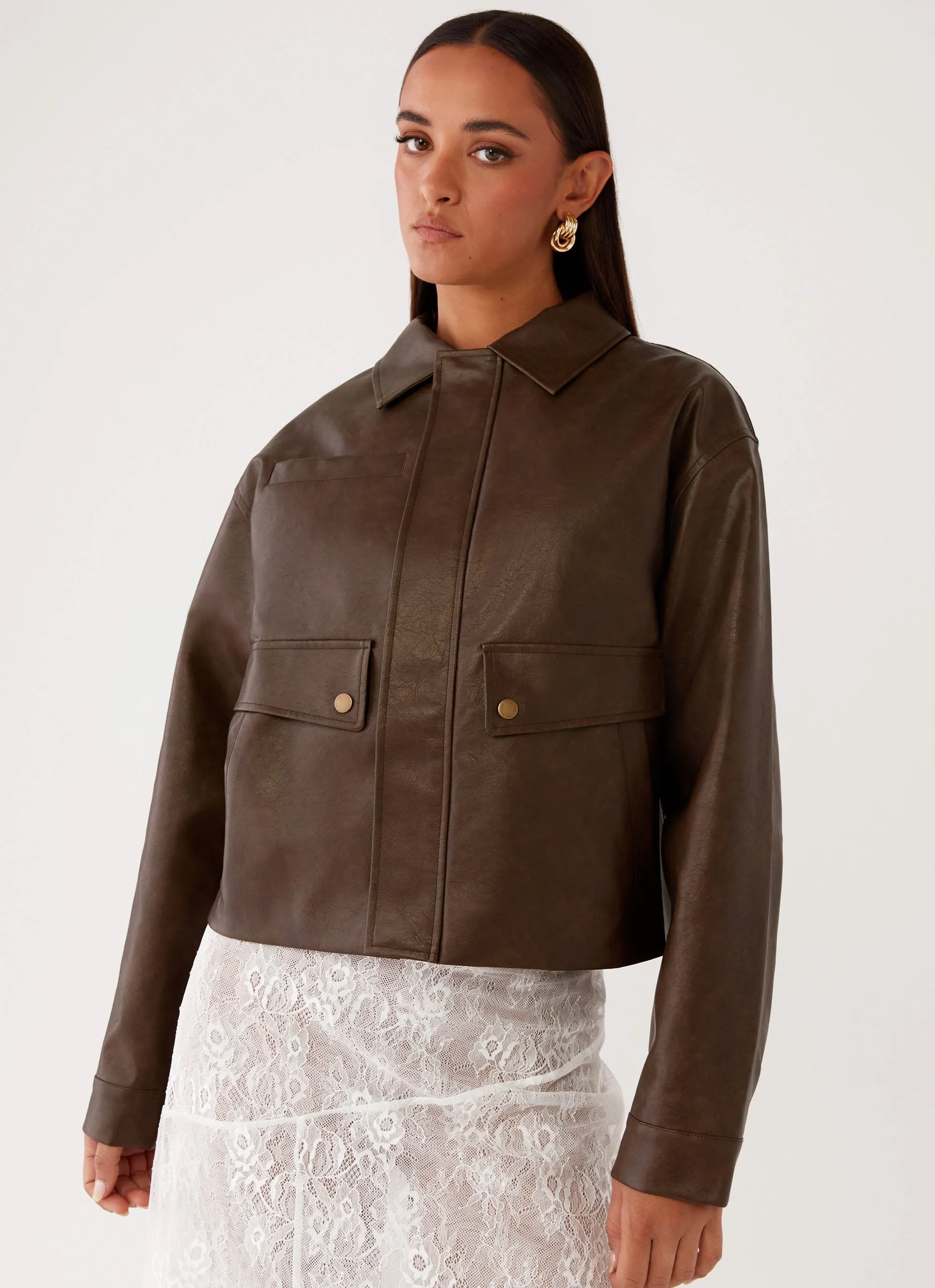 Sloane Jacket - Brown