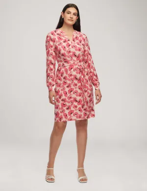 Split Neck Shirtdress- Sale