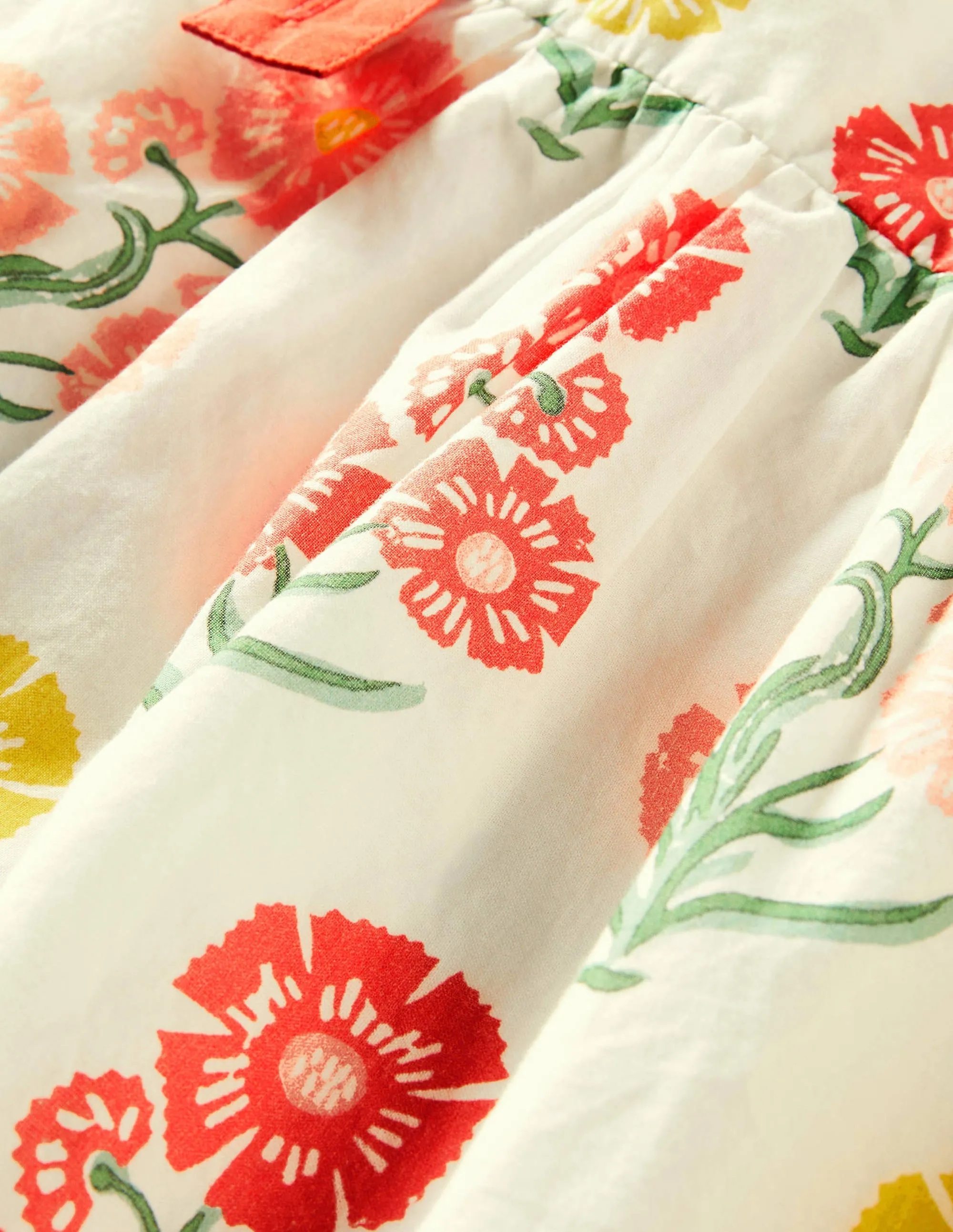 Tie Shoulder Printed Top-Molly Mahon Floral