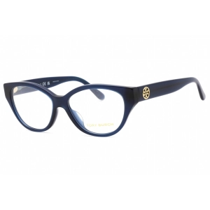 Tory Burch Women's Eyeglasses - Milky Navy Plastic Cat Eye Frame | 0TY2123U 1890