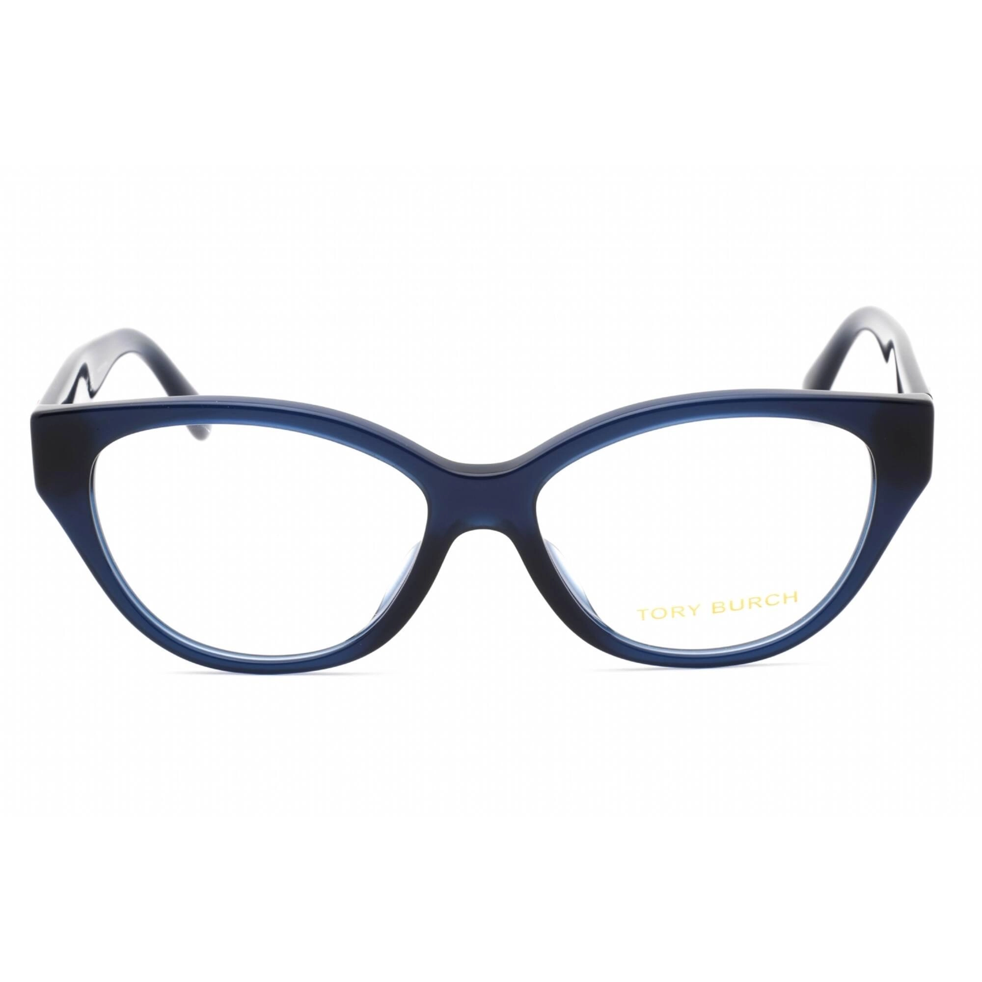 Tory Burch Women's Eyeglasses - Milky Navy Plastic Cat Eye Frame | 0TY2123U 1890