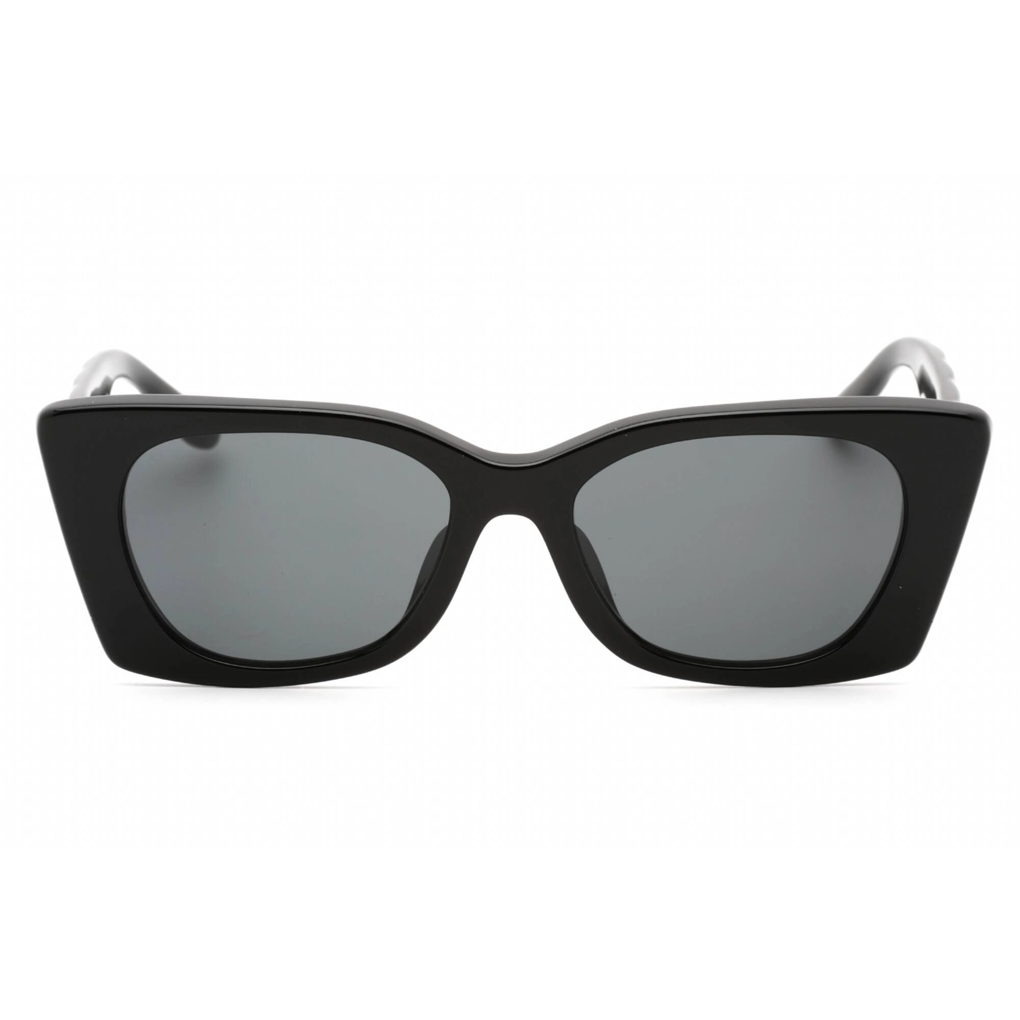 Tory Burch Women's Sunglasses - Black Rectangular Frame Grey Lens | 0TY7189U 170987