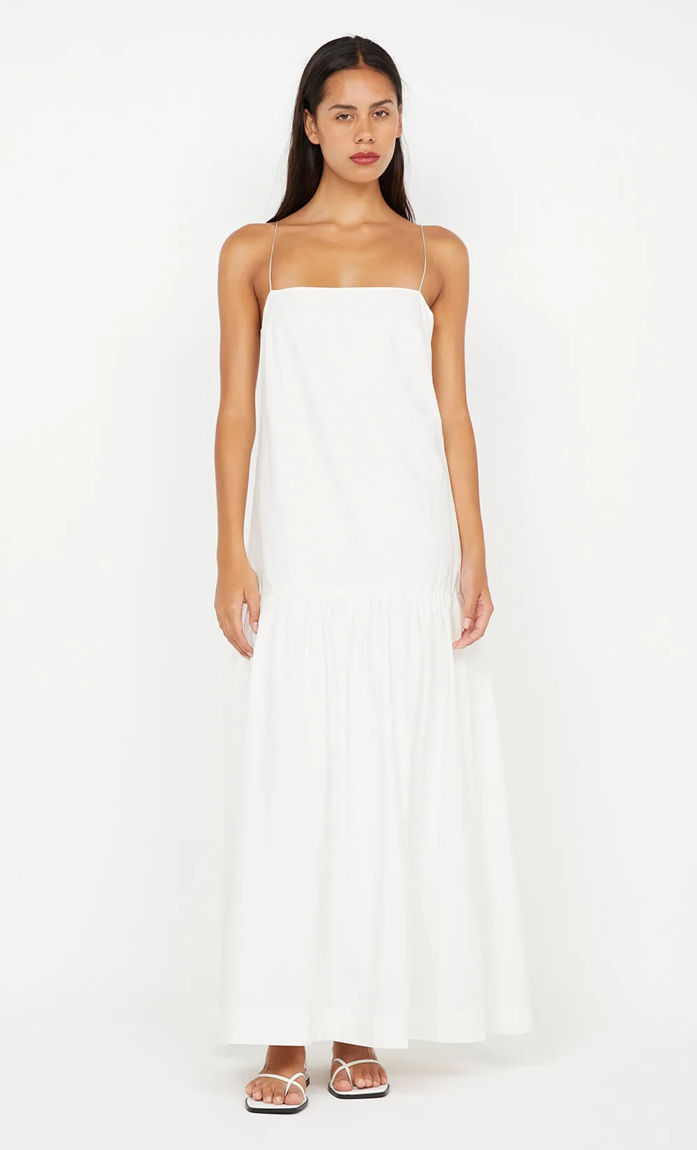 VEDA MAXI DRESS - IVORY