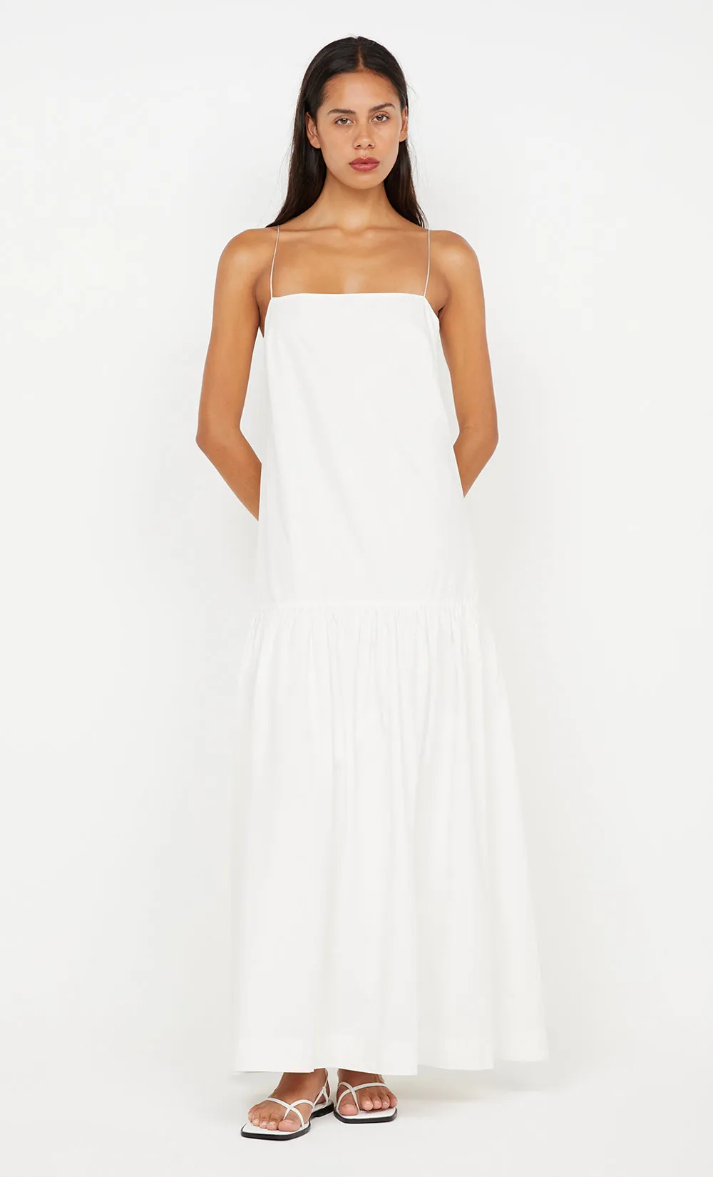 VEDA MAXI DRESS - IVORY