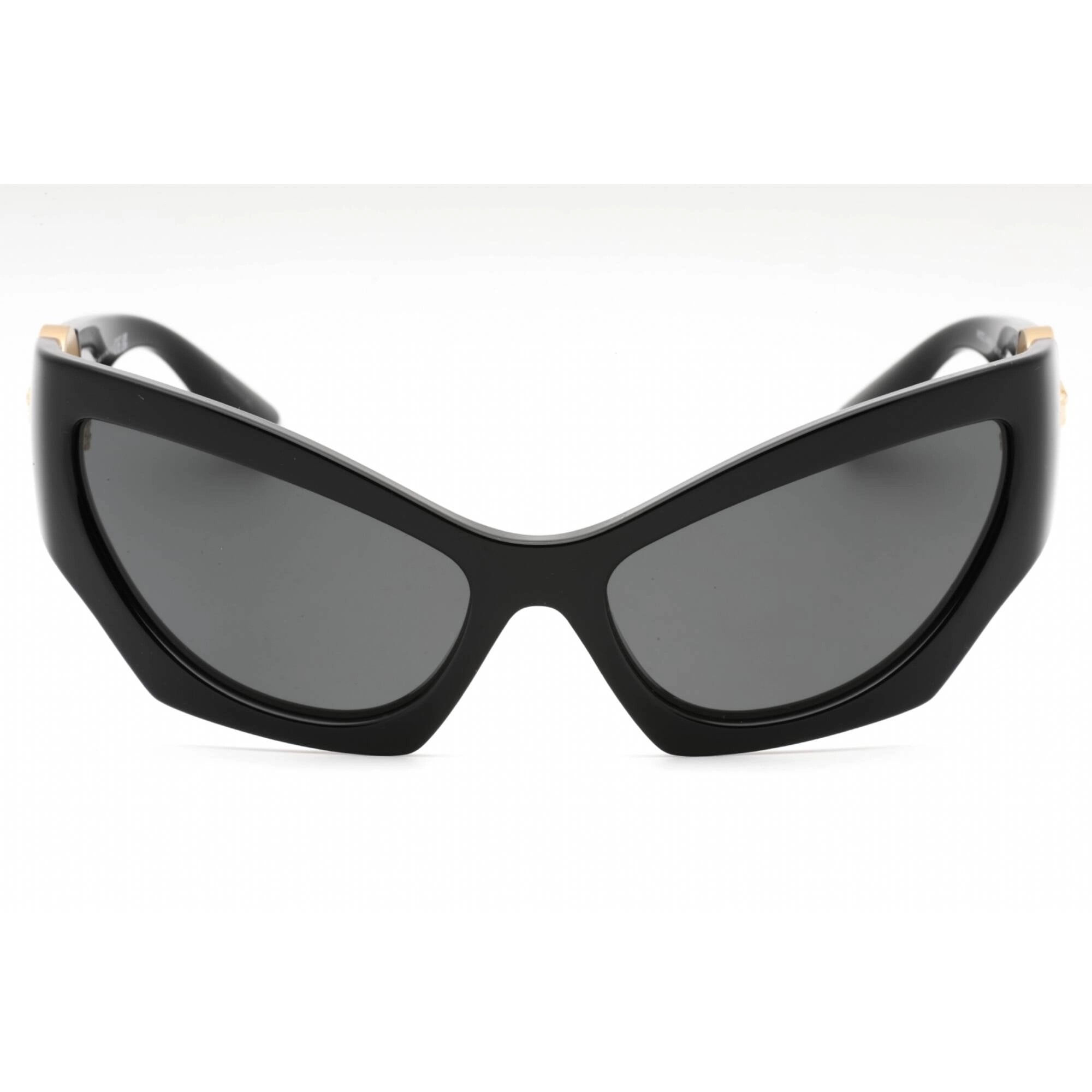 Versace Women's Sunglasses - Black Plastic Cat Eye Full Rim Frame | 0VE4450 GB1/87