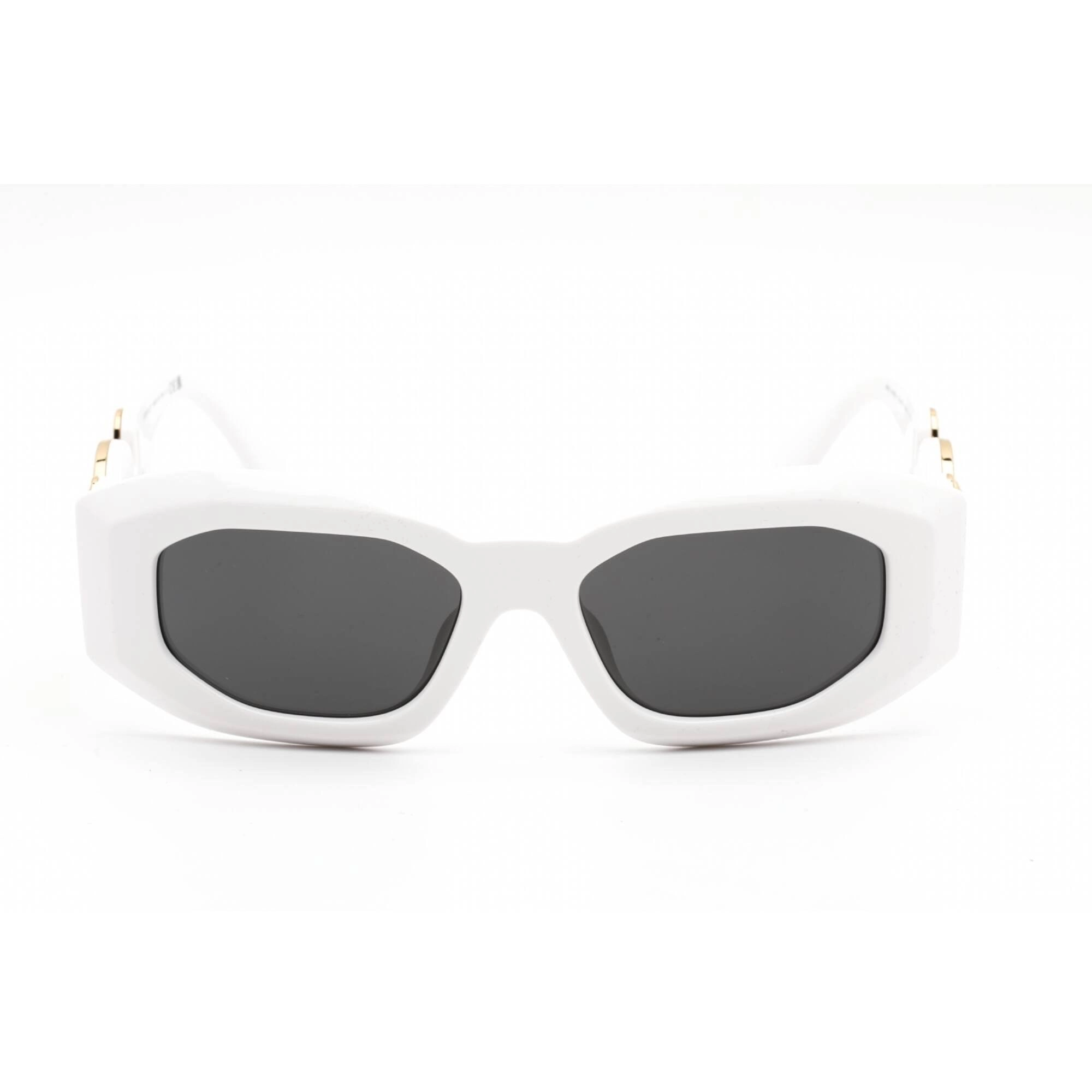 Versace Women's Sunglasses - Full Rim White Plastic Round Frame | VE4425U 314/87