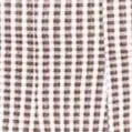 WELLS DRESS | DARK CHOCOLATE MICRO CHECK