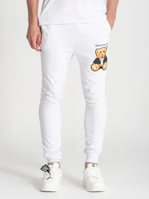 White GK Teddy Bear Joggers
