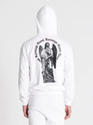 White Saint Hoodie Jacket