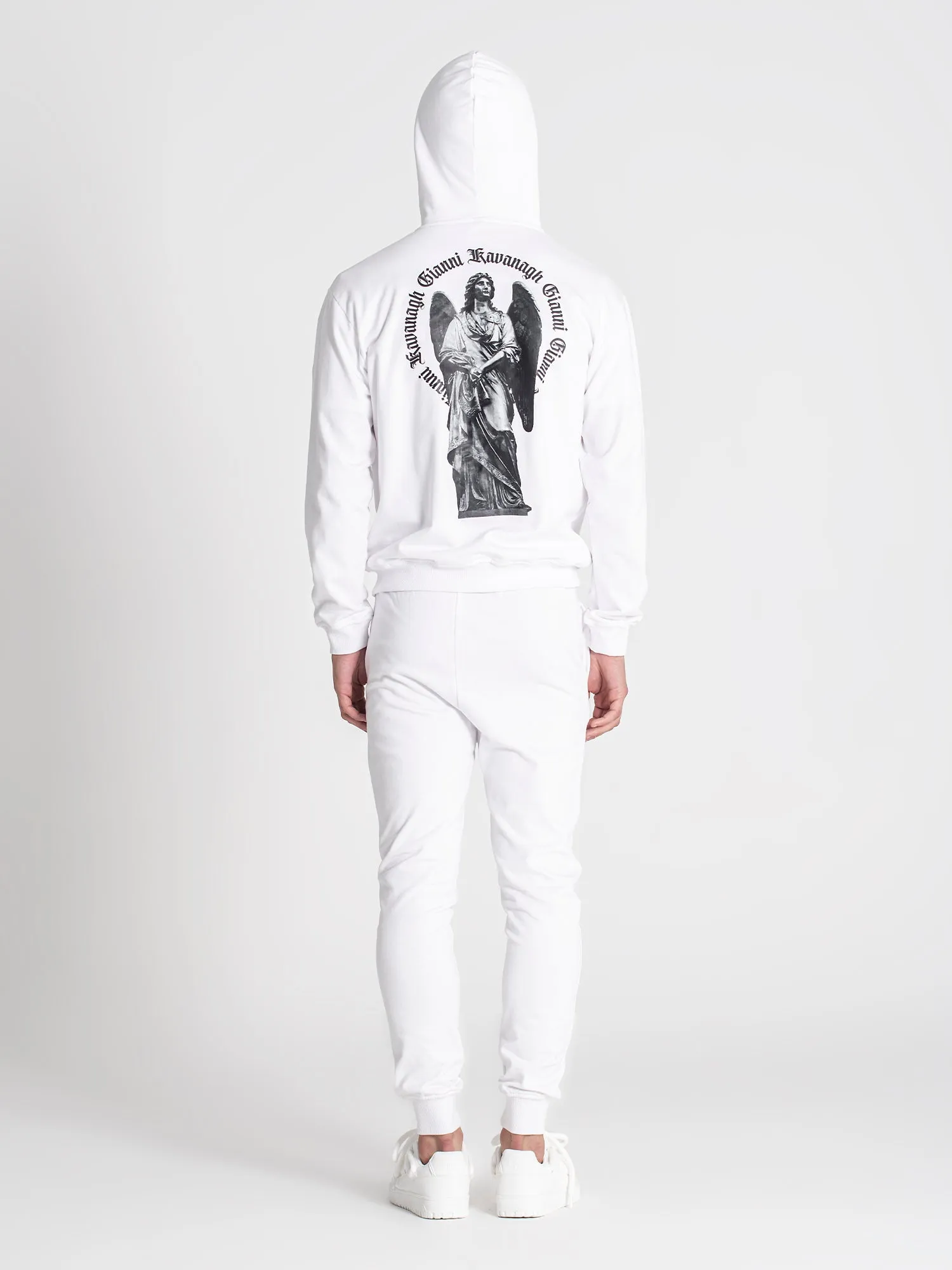 White Saint Hoodie Jacket