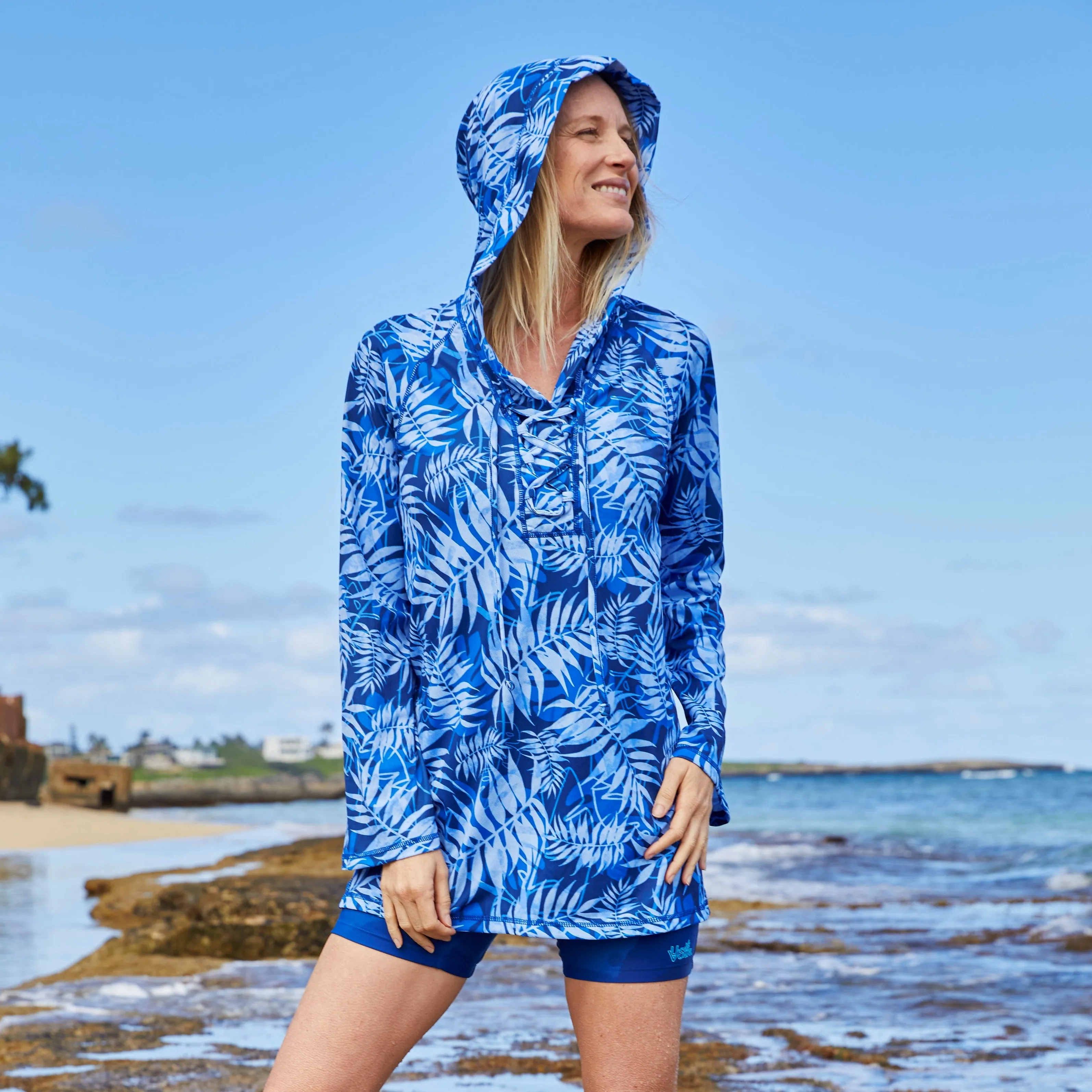 Women's Hooded Beach Cover-Up