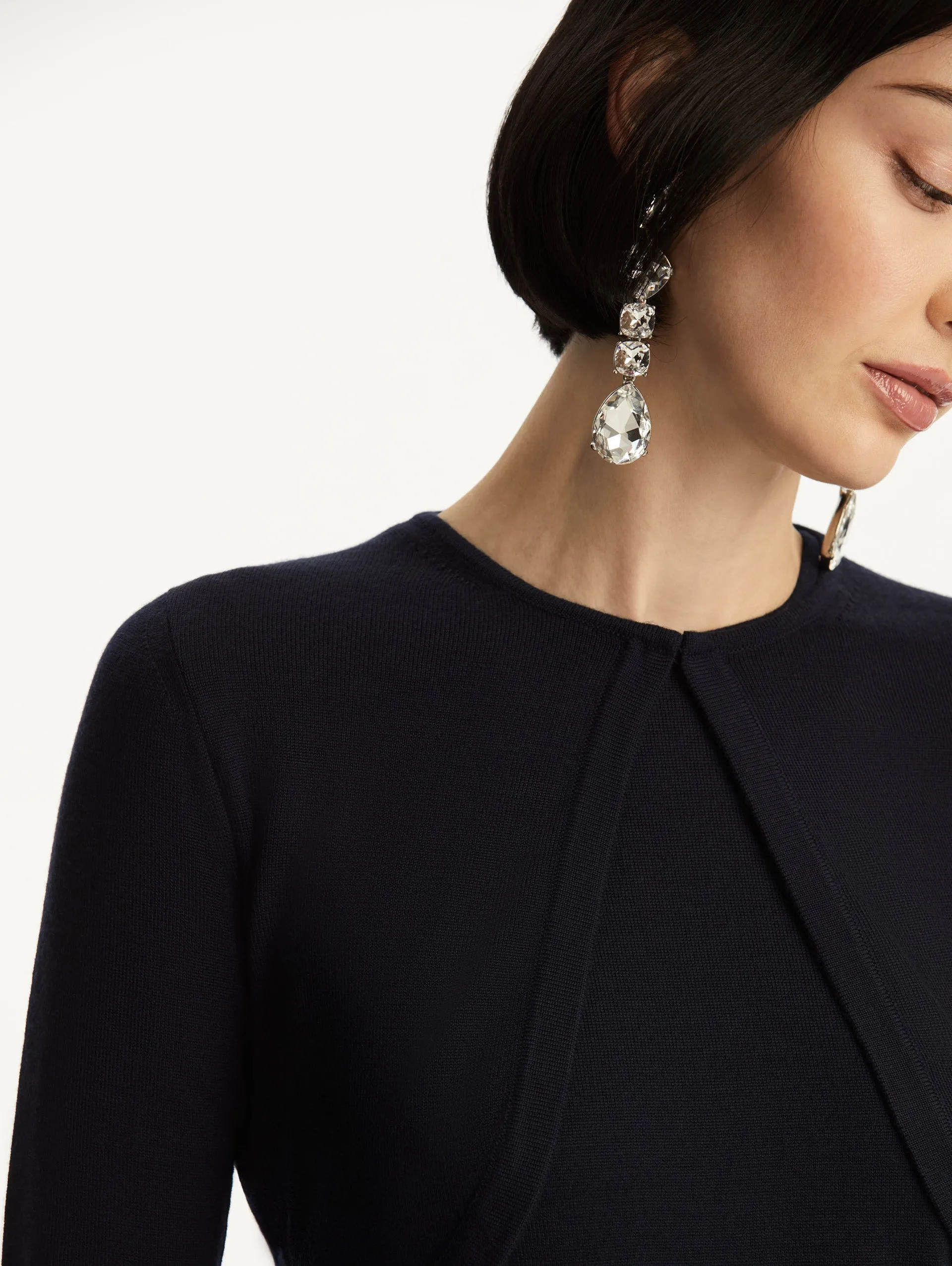 Wool-Blend Bolero