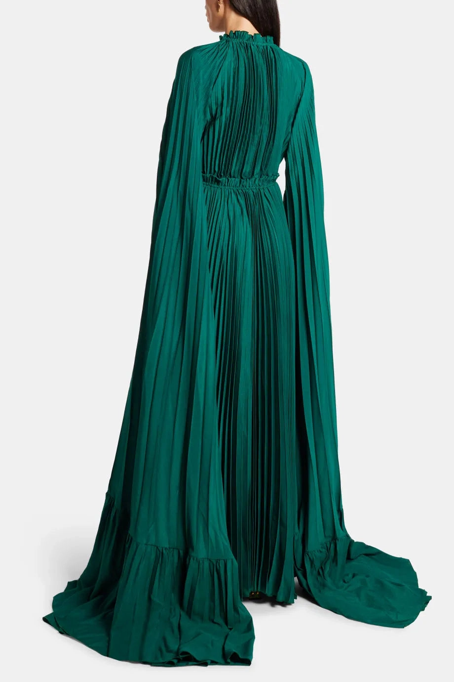 Zaria Cape Evening Gown