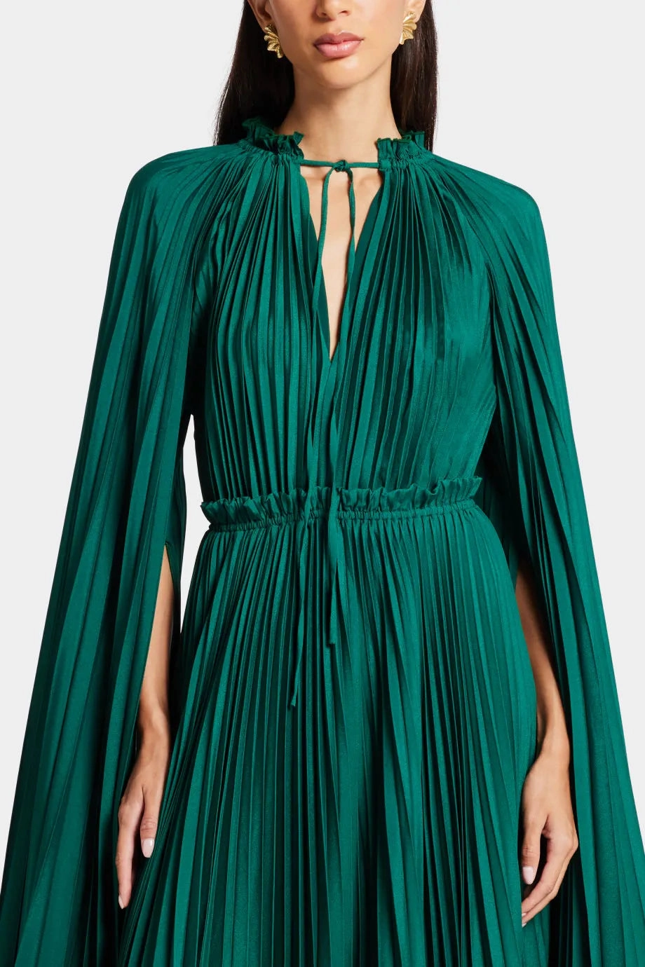 Zaria Cape Evening Gown